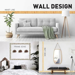 🎁Spring Cleaning Big Sale-30% OFF✨Self Adhesive Environmental Protection 3D Wall Edging Strip