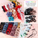 🎁Children's Day Pre-Sale-50% OFF🎀748PCS Hair Accessories Scrunchies  Hair Elastics and Ties For Girls
