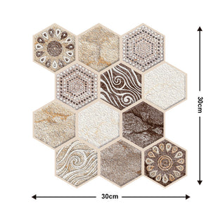🎁Spring Cleaning Big Sale-30% OFF✨Creative Home Beautification 3D Tile Stickers (30cmx30cm)