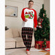 Grinch Christmas Cartoon Print Family Matching Pajamas