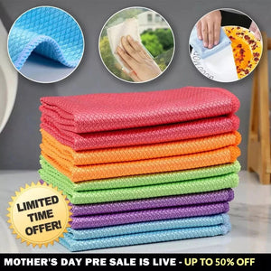 🎁Early Christmas Sale-50% OFF🥕Reusable Nano Streak Free Miracle Cleaning Cloths