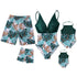 🎉Spring Sale 50% Off - Family Matching Green Tropical Plants Swimsuits