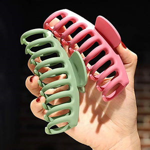 🎁New Year Hot Sale-50% OFF🎀Large Hair Claw Clips for Women and Girls Strong Hold Hair Barrette Clamps