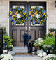 🇺🇦💙💛🌻Ukraine Flag Sunflower Front Door Wreath