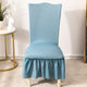 High Elasticity Skirt Chair Cover