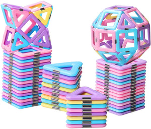 🎁Early Christmas Sale-50% OFF🎀40PCS Castle Magnetic Building Blocks Kids Toys for 3+ Years Old Gifts