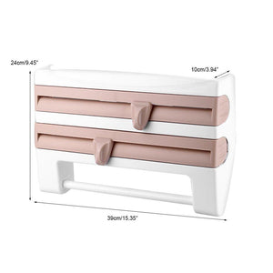 🎁Early Christmas Sale-30% OFF🥕Multifunction Film Storage Rack(Nail free)