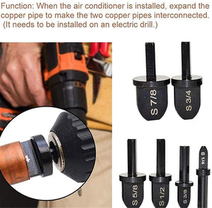 🎁Early Christmas Sale-50% OFF💥6 Pieces Forging Tool Bit Set Copper Tube Expander