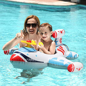 Baby Inflatable Airplane Swimming Float