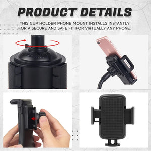 🔥Spring Hot Sale 50% OFF❤️Universal Cup Holder Phone Mount