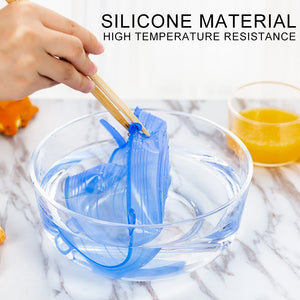 6 Reusable Food Silicone Packaging Lids