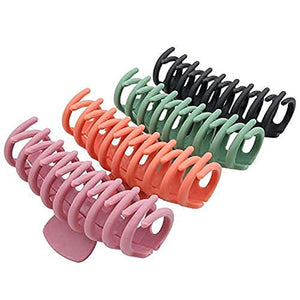 🎁New Year Hot Sale-50% OFF🎀Large Hair Claw Clips for Women and Girls Strong Hold Hair Barrette Clamps