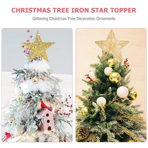 Christmas Tree Top Iron Star