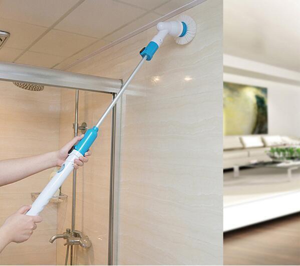 Electric Power Cleaning Scrubber with Extension Handle – Culticate