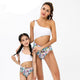 One Shoulder Bikini Mommy and Me Swimsuit