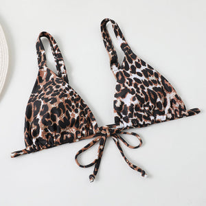 Leopard Bikini Swimsuit & Beach Skirt