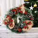 Christmas Decorative Flower Wreath