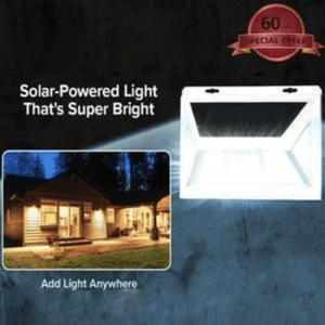POWER SOLAR LIGHT -TURNS ON AUTOMATICALLY IN DARKNESS