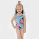 🎉Spring Sale 50% Off - Family Matching Blue Pink Flower Printed Swimsuits