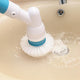 Electric Power Cleaning Scrubber with Extension Handle